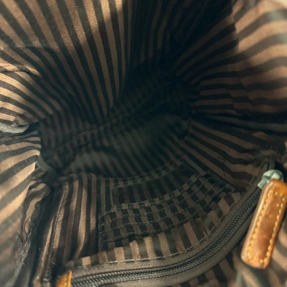 Brown Leather Backpack - Picture 5 of 9